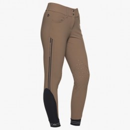Cavalleria Toscana SS'22 Embosses Silicone Stripe Riding Breeches Women