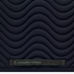 Cavalleria Toscana Quilted Wave Jersey Dressage Saddle Pad