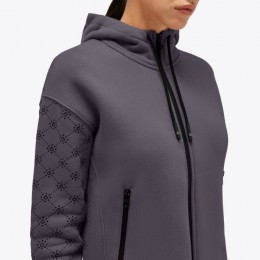 Cavalleria Toscana FW'23 CT Orbit Flock Full Zip Hoodie Women