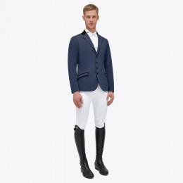 Cavalleria Toscana Lightweight Jersey Zip Riding Jacket Men