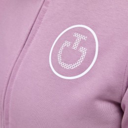 Cavalleria Toscana SS'23 Girl CT Cross Stitch Print Cotton Hoodie