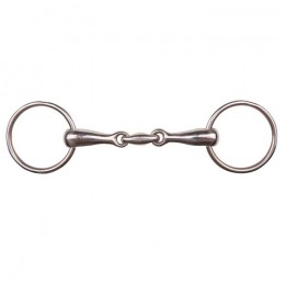 BR Double Jointed Loose Ring Snaffle 18 mm