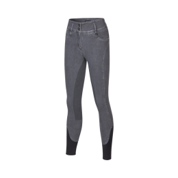 Kingsland SS25 Breeches Kayce H Shape Full Grip Denim