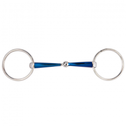 BR single jointed snaffle Sweet Iron 14 mm