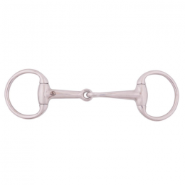 BR Single Jointed Eggbutt Snaffle Pony 13 mm