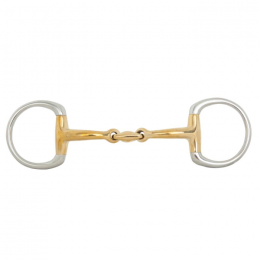BR Double Jointed Eggbutt Snaffle Soft Contact 12 mm Ø 55 mm