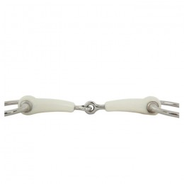 BR Single Jointed Eggbutt Snaffle Combo Comfort 18 mm Ø 70 x 45 mm