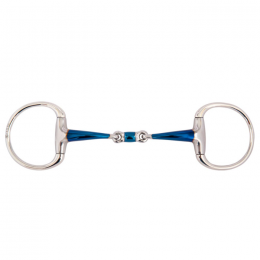 BR double jointed eggbutt snaffle Sweet Iron 14mm