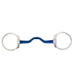 BR Mullen Mouth Eggbutt Snaffle Sweet Iron 14 mm