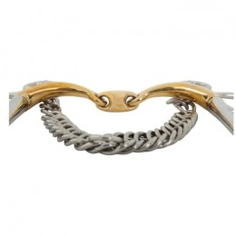 BR Double Jointed Pelham Soft Contact 12 mm Shanks 145 mm