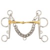 BR Single Jointed Pelham Soft Contact 14mm