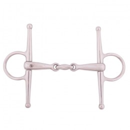 BR Double Jointed Full Cheek Snaffle 18 mm