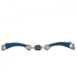 BR Double Jointed Full Cheek Snaffle Sweet Iron 14 mm