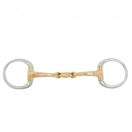 BR Double Jointed Eggbutt Bradoon Soft Contact 12 mm Ø 50 mm