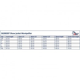 Harry's Horse competion jacket Montpellier