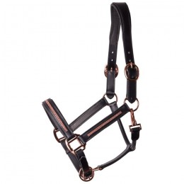 Harry's Horse Leather Halter Metallic
