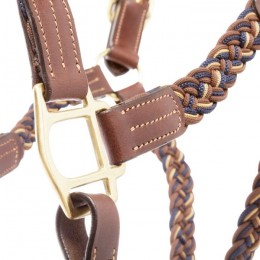 Kavalkade Braided Leather Halter Tessa
