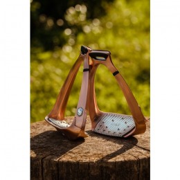 Samshield Shield'Rup Rose Gold safety stirrups