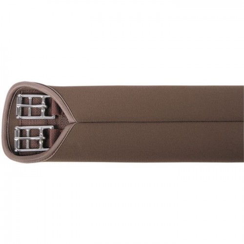 Harry's Horse Neoprene dressage girth, smooth, brown