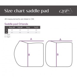QHP Saddle Pad Orlando
