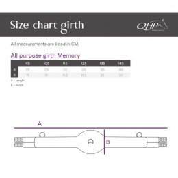 QHP All purpose girth Memory