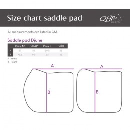 QHP SS'24 Saddle Pad Djune