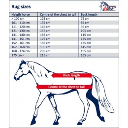 Harry's Horse Rug Thor 0 gr. ebony, TC lining
