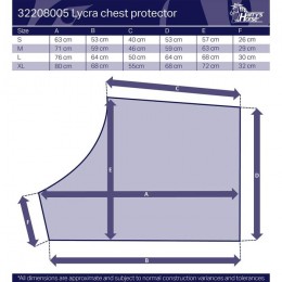 Harry's Horse elastic chest protector