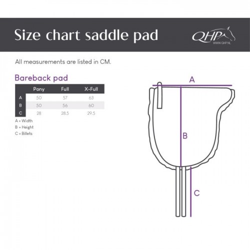 QHP Bareback pad Ontario