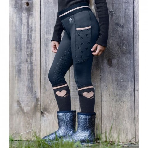 ELT Kids Glitter Riding Socks