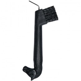 Harry's Horse Hoof pick horse head and brush