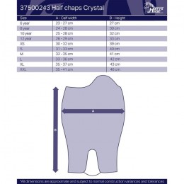 Harry's Horse Minichaps Amara Crystal