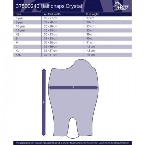 Harry's Horse Minichaps Amara Crystal