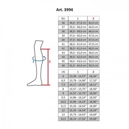 HKM riding boots  Valencia Standard Length and Width
