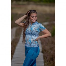 Sambucco SS'22 Blue marble Short sleeve base layer