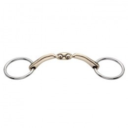 Sprenger Novocontact double jointed loose ring bradoon 12mm Sensogan