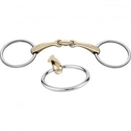 Sprenger Dynamic Double jointed snaffle 16mm Sensogan Swarovski