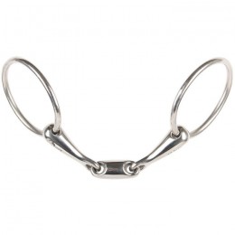 Harry's Horse Ring snaffle, thin French mouth