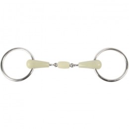 Harry's Horse Ring snaffle, thin French mouth apple scented