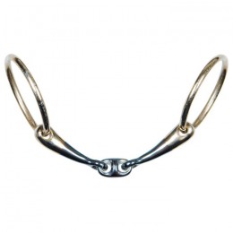 Harry's Horse double jointed snaffle Sweet Iron