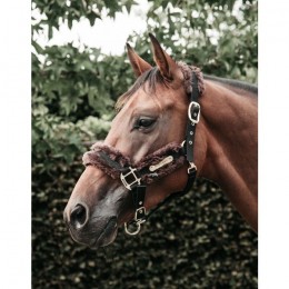 Kentucky nylon sheepskin halter