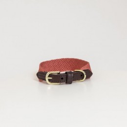 Kentucky Dog collar Jacquard