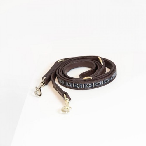 Kentucky Dog Lead Handmade Pearls