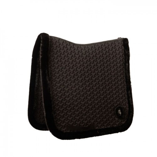 Kentucky Plaited Fake Fur Dressage Saddle Pad