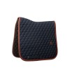 Kentucky Onion Quilt Neon Leather Dressage Saddle Pad