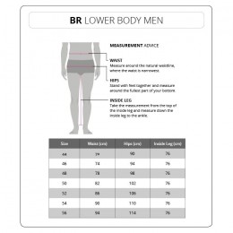 BR mens riding breeches Maikel silicone knee