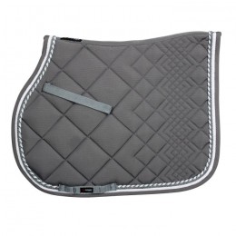 Catago Diamond grey/white saddle pad jumping