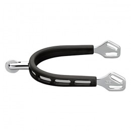 Sprenger spurs ultra fit, extra grip, with smooth wheel 25mm