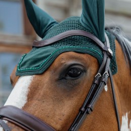 Kentucky Fly Veil Wellington Velvet Pearls