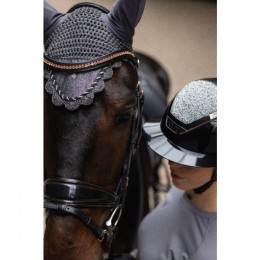 Mrs. Ros FW'23 Earnet Festive Silver Glitter